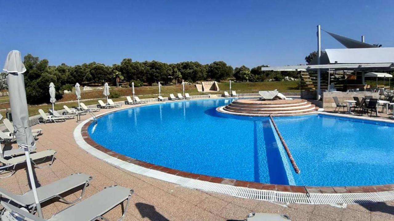 Olia Sea View Shared Pool Villa, Néa Fókaia 外观 照片