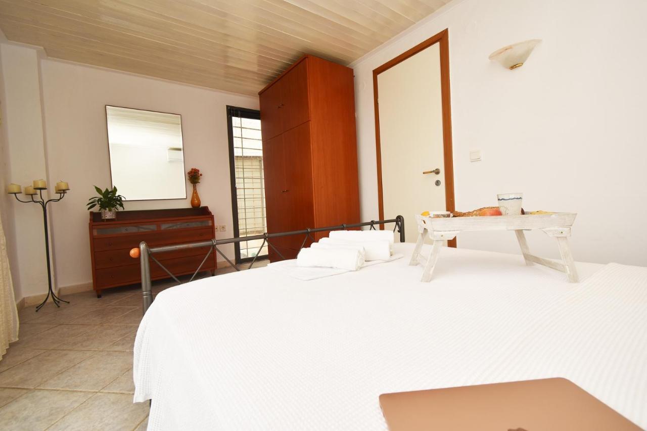Olia Sea View Shared Pool Villa, Néa Fókaia 外观 照片
