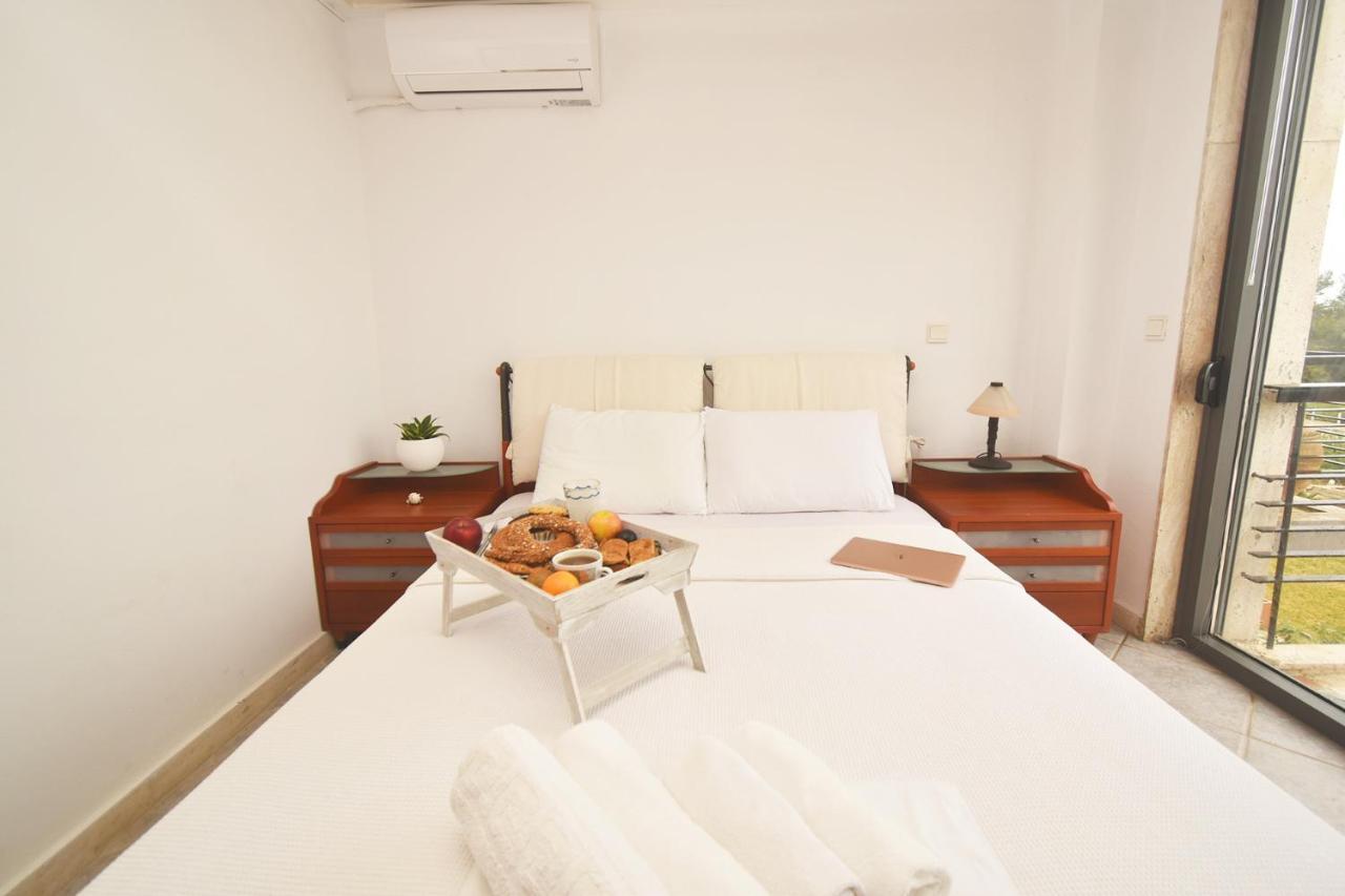 Olia Sea View Shared Pool Villa, Néa Fókaia 外观 照片